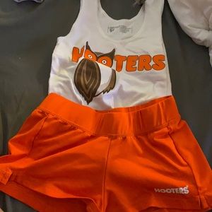 Authentic hooters uniform for Halloween